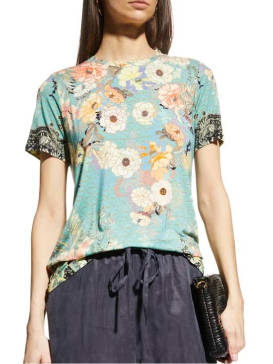 Johnny Was Tops - Johnny Was Millay Favorite Short Sleeve Tee size S